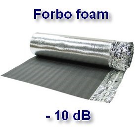Forbo Foam (-10 dB onder Marmoleum Click. Per m²